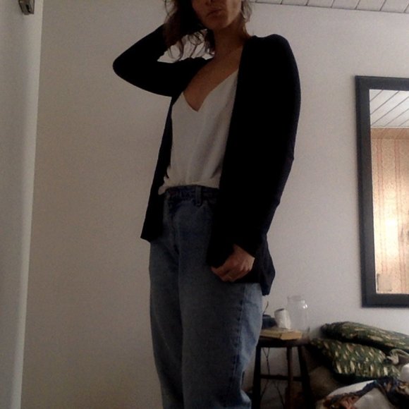 Eileen Fisher xxsml black cardigan - Picture 2 of 3